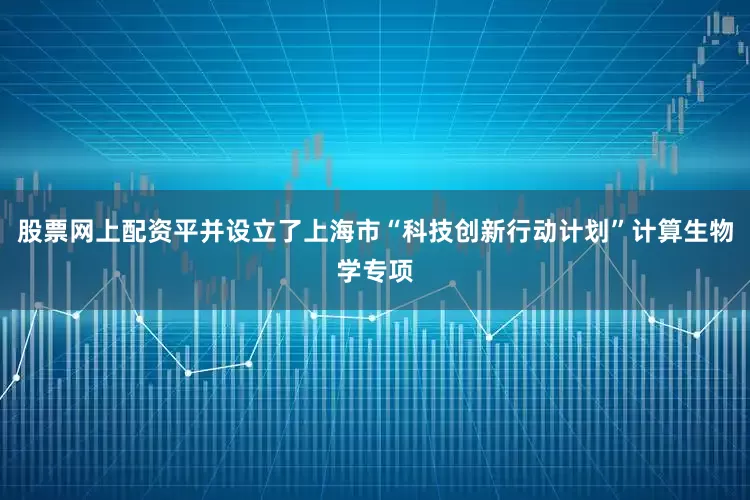 股票网上配资平并设立了上海市“科技创新行动计划”计算生物学专项